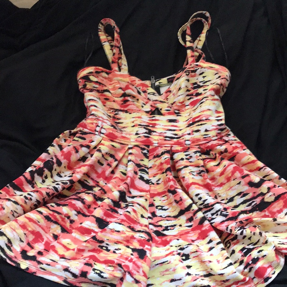 Bright romper!